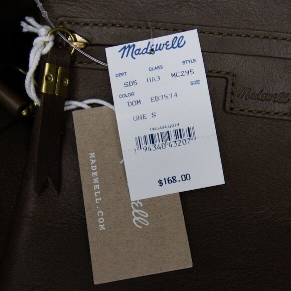 New! Madewell Medium Transport Tote Suede Inset Edition‎ - Picture 16 of 16